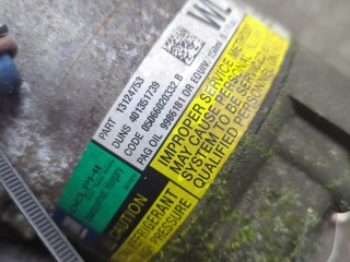 Компрессор кондиционера, ориг. номер 93190263, 6854101, 93190257, Opel Zafira B 2005-2008