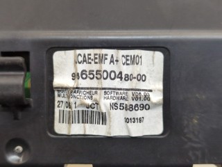 Дисплей компьютера (информационный), ориг. номер 9665500480, Citroen C4 2004-2014