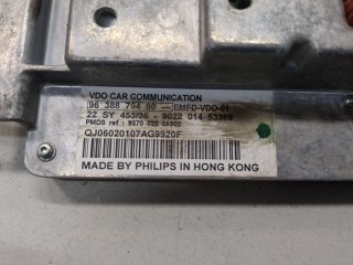 Дисплей компьютера (информационный), ориг. номер 9638879480, Citroen C5 2004-2008