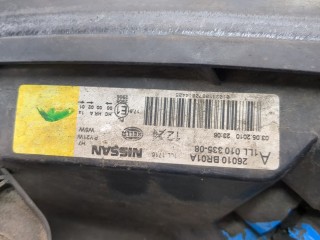 Фара (передняя) правая, ориг. номер 26010BR01A, Nissan Qashqai 2006-2010