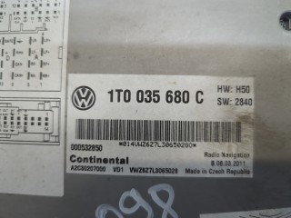Магнитола, ориг. номер 1T0035680C, Volkswagen Tiguan 2006-2011