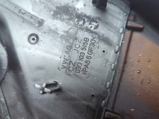 Крышка передняя ДВС, Volkswagen Polo 2005-2009