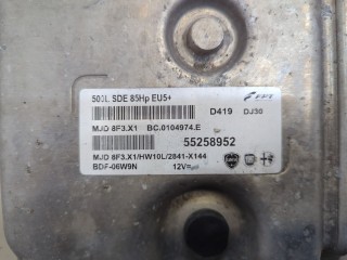 Блок управления двигателем, ориг. номер 55258952, Fiat 500L 2012-2017