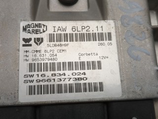 Блок управления двигателем, ориг. номер 9661377380, Peugeot 1007 2005-2009