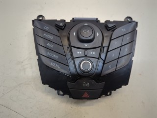 Панель управления магнитолой, ориг. номер 1895805, C1BT18K811NA, AV1T18K811CC, Ford Fiesta 2012-2019