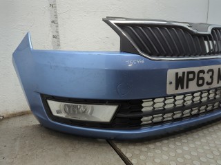 Бампер передний, ориг. номер 5JA807221, Skoda Rapid 2012-2017