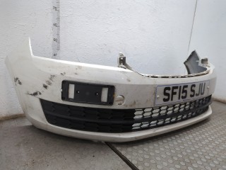 Бампер передний, ориг. номер 5JA807221, 5JA853677, Skoda Rapid 2012-2017