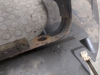 Рамка передняя (телевизор), ориг. номер 8M518B041CC, 1675180, Ford Focus 2007-2011