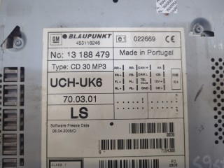 Магнитола, ориг. номер 13188479, Opel Vivaro 2001-2006