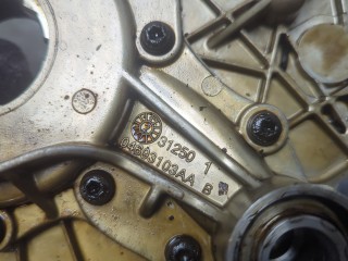 Насос масляный, ориг. номер 11147573765, 7573765, Mini Cooper (R50 / 53) 2000-2004