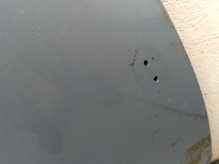 Обшивка капота, ориг. номер 811252C700, Hyundai Coupe 2005-2007