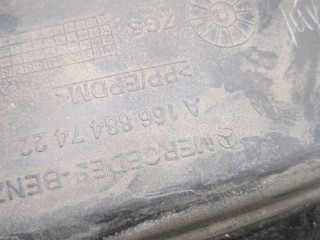 Защита арок (подкрылок) левая задняя, ориг. номер A1678847422, Mercedes GL-Класс 2012-2016