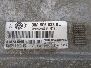 Блок управления двигателем, ориг. номер 06A906033BL, 5WP4014902, Volkswagen Golf 4 1997-2006