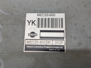 Блок управления двигателем, ориг. номер MEC20600, 237105M318, Nissan Almera 1998-2000