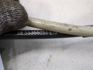Трос кулисы КПП, ориг. номер 758438, 55355351, Opel Vectra 2005-2008