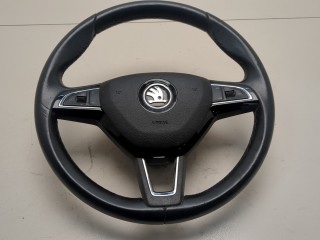 Руль, ориг. номер 5E0419091BQ, Skoda Octavia 2017-2020