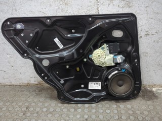Стеклоподъемник электрический левый задний, ориг. номер 3C5839461J, Volkswagen Passat 2005-2010