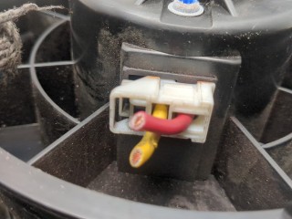 Двигатель отопителя (моторчик печки), ориг. номер 27225EN00B, Nissan Serena (C26) 2010-2013