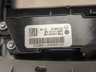 Рамка под магнитолу, ориг. номер 1WP091S5AD, 1WG58DX9AC, 1WG57DX9AC, Jeep Cherokee 2013-2018