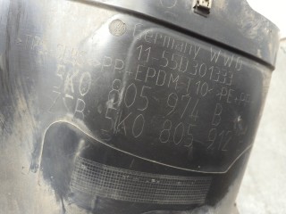 Защита арок (подкрылок) правая передняя, ориг. номер 5K0805912B, Volkswagen Golf 6 2008-2012
