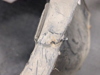 Защита арок (подкрылок) левая передняя, ориг. номер 5N0805911D, Volkswagen Tiguan 2006-2011