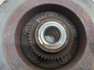 Диск тормозной задний, ориг. номер 432064U103, Nissan Almera Tino 2003-2006