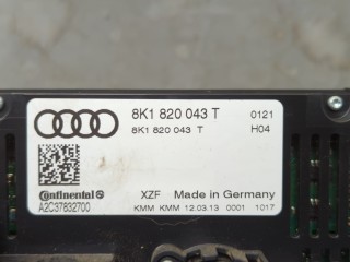 Переключатель отопителя (печки), ориг. номер 8K1820043T, Audi Q5 2012-2017