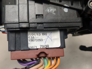 Переключатель поворотов и дворников (стрекоза), ориг. номер 255671790R, Renault Clio 2003-2013