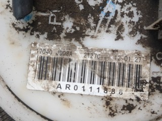 Насос топливный электрический, ориг. номер 17040JD03A, Nissan Qashqai 2006-2010