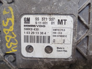 Блок управления двигателем, ориг. номер 55571557, Opel Zafira B 2008-2014