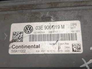Блок управления двигателем, ориг. номер 03E906019M, Volkswagen Polo 2009-2014