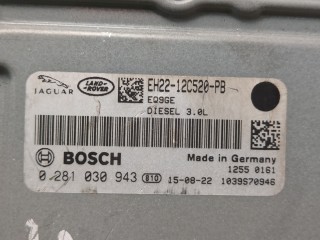 Блок управления двигателем, ориг. номер EH2212C520PB, 0281030943, Land Rover Discovery 2013-2016