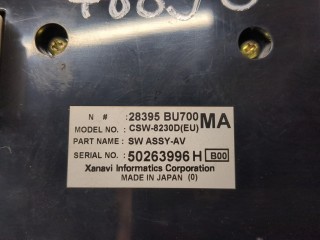 Панель управления магнитолой, ориг. номер 28395BU700, Nissan Almera Tino 2003-2006