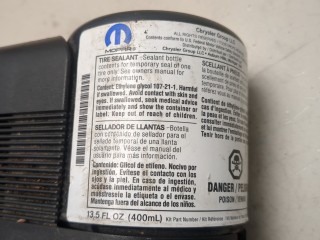 Компрессор подкачки шин, ориг. номер 68082668AA, Jeep Cherokee 2013-2018
