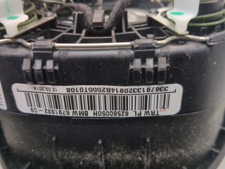 Подушка безопасности водителя, ориг. номер 32306791332, 6791332, BMW 3 серия 2010-2014