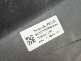 Накладка под номер (бленда) левая задняя, ориг. номер 51497200540, 7200540, BMW 5 F07 Gran Turismo 2009-2013