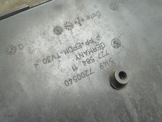 Накладка под номер (бленда) левая задняя, ориг. номер 51497200540, 7200540, BMW 5 F07 Gran Turismo 2009-2013