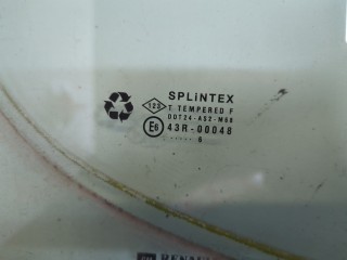 Стекло боковой двери правое переднее, ориг. номер 91166286, 4408041, Opel Vivaro 2001-2006