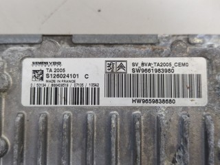 Блок управления двигателем, ориг. номер 9661983980, Peugeot 207 2006-2009