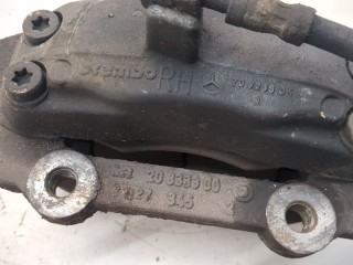 Суппорт правый передний, ориг. номер A1634212498, Mercedes ML W163 2001-2005
