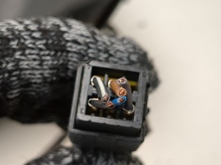 Зеркало боковое правое, ориг. номер 6428134, 24462374, Opel Zafira 2003-2006