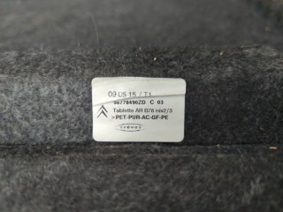 Полка багажника, ориг. номер 96778490ZD, Citroen C4 Picasso 2013-2016