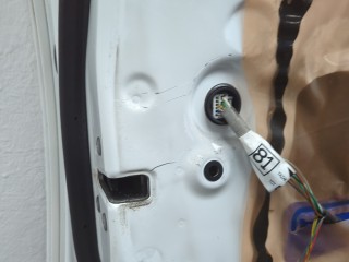 Замок двери левый передний, ориг. номер 6904005150, Toyota Avensis 3 2015-2018