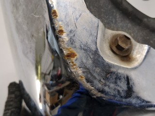 Бампер задний, ориг. номер 521510C100, Toyota Tundra 2013-2022