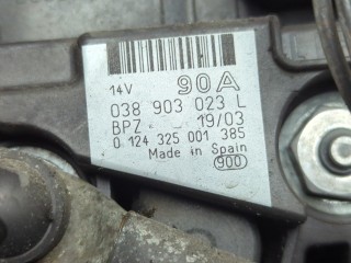 Генератор, ориг. номер 038903018PX, 038903018P, JZW903021EX, Volkswagen Golf 4 1997-2006