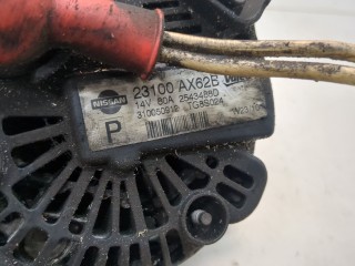 Генератор, ориг. номер 23100AX62B, Nissan Note E11 2008-2013