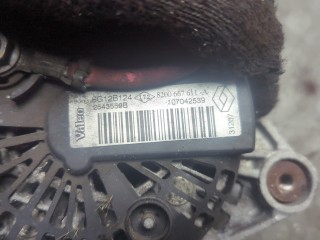 Генератор, ориг. номер 8200667611, SG12B124, Renault Scenic 2006-2009