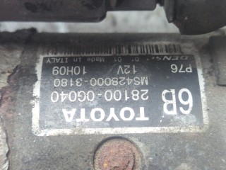 Стартер, ориг. номер 28100-0R010, Toyota Avensis 2 2006-2009