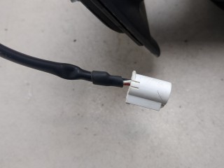 Зеркало боковое левое, ориг. номер 879400D210, 879450D030, Toyota Yaris 2005-2009
