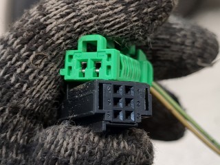 Зеркало боковое правое, ориг. номер 8149ZV, Citroen C4 2004-2014